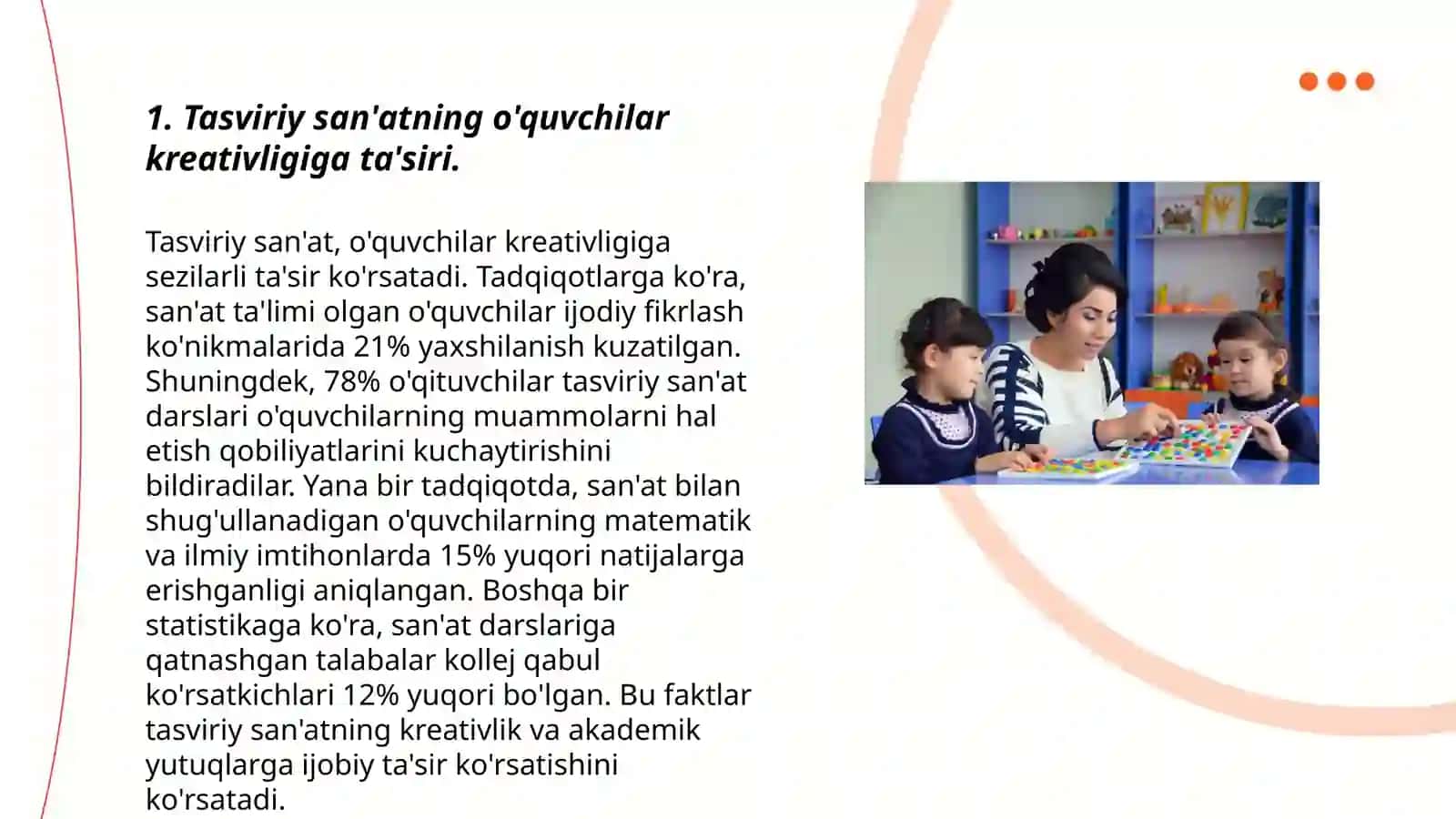 O'quvchilarda tasviriy san'at orqali kreativligini shakllantirish 3