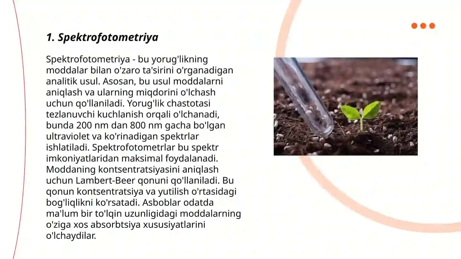 Agrokimyoviy tahlilda qoʻllanadigan tezkor (ekspres) uslullari 3