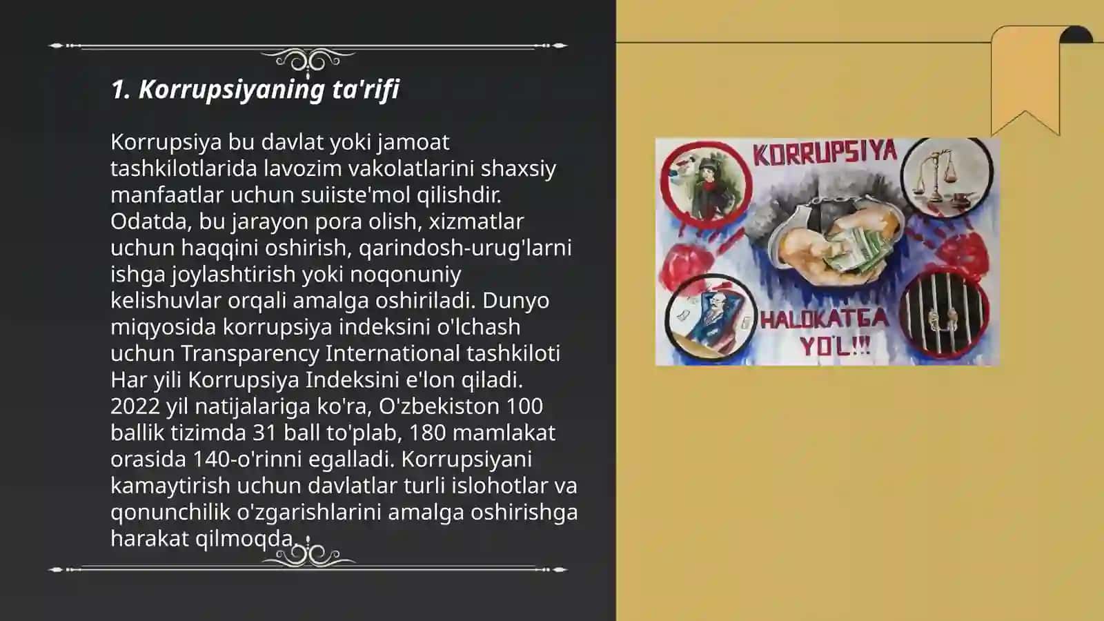 Korrupsiyaning mohiyati va uning oqibatlari 3