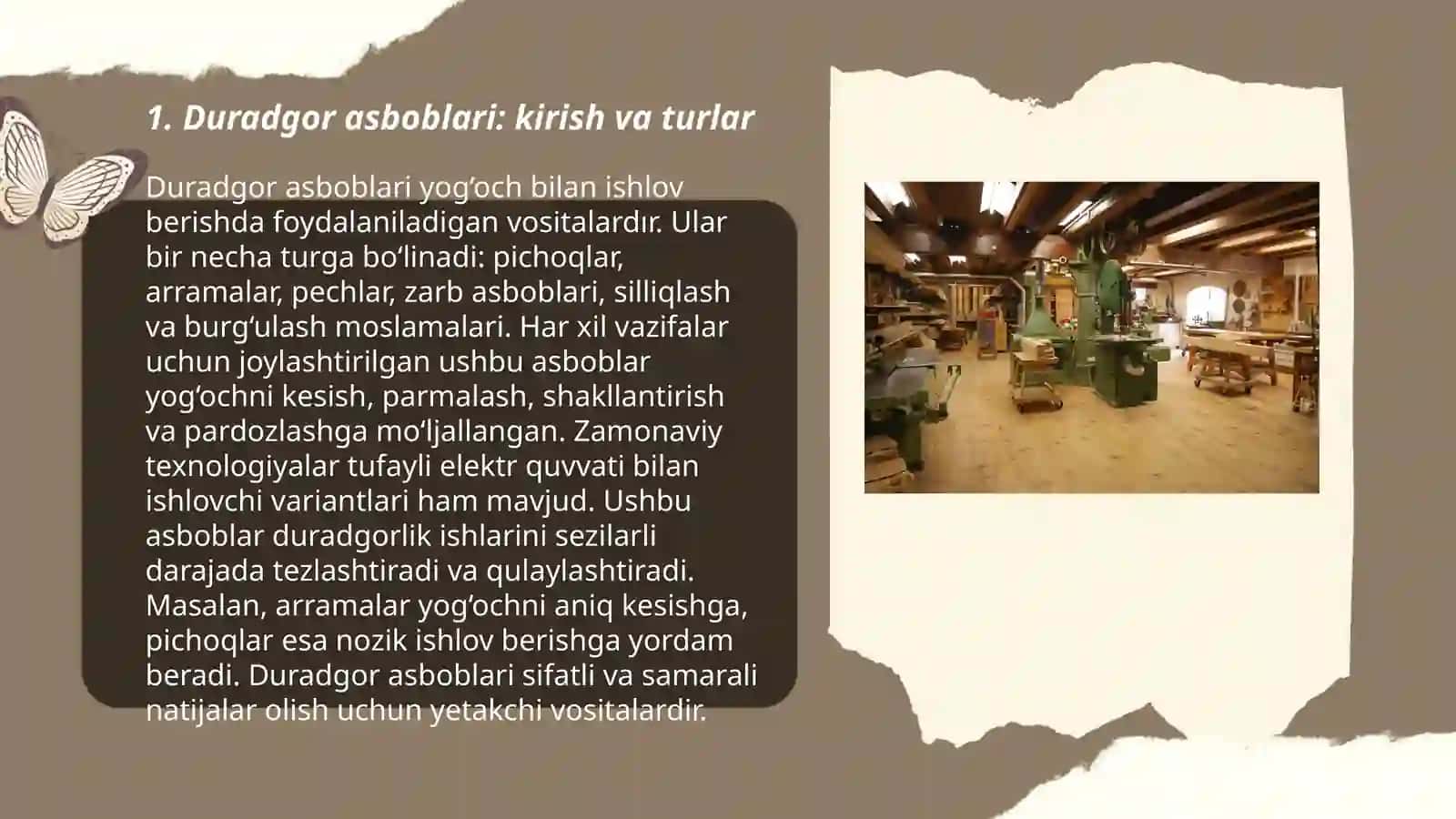 Duradgorlik va chilangarlik ish asboblari 3