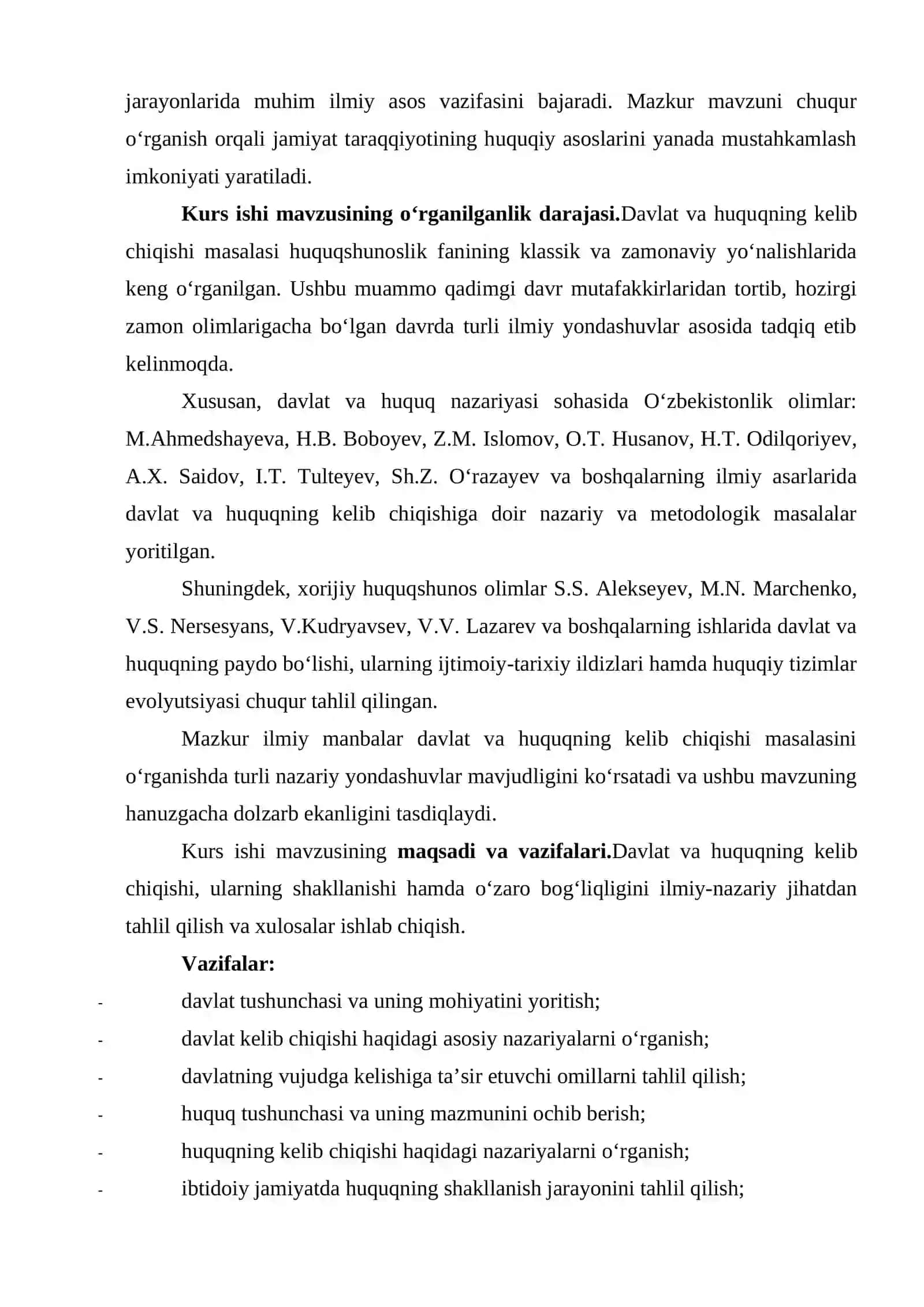Kurs ishi mavzusining dolzarbligi 3