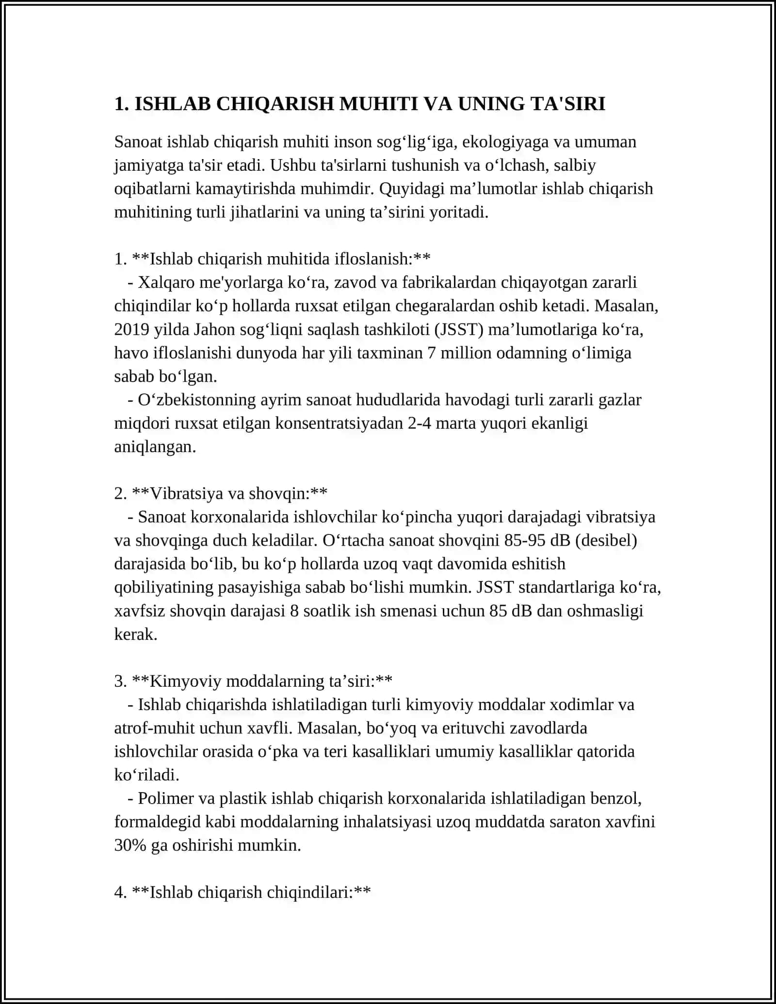 ISHLAB CHIQARISH MIKRO IQLIMNI GIGENYIK MEYORLARI 3
