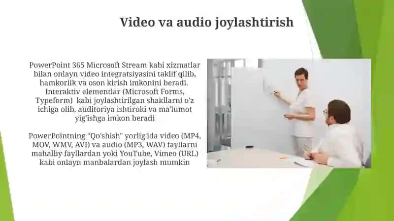 Ms Power Pointda o’rgatuvchi-interaktiv taqdimotlar yaratish 3