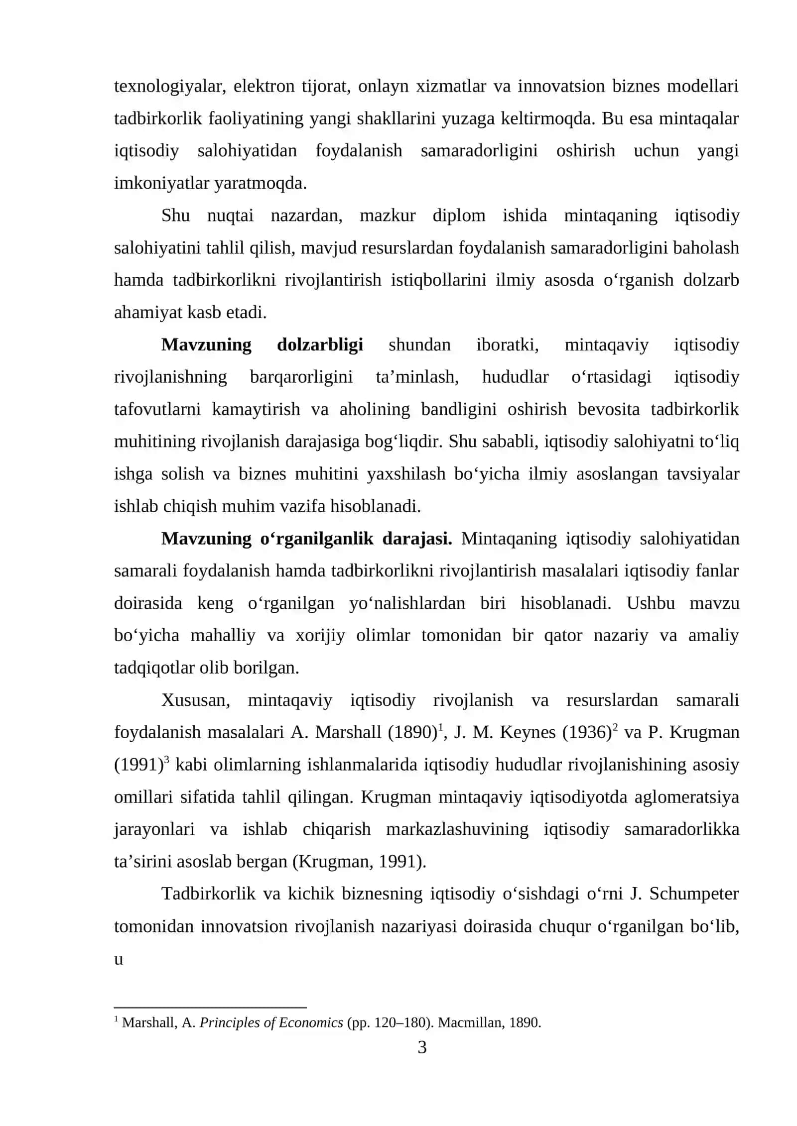 Mintaqaning iqtisodiy salohiyatidan samarali foydalanish va tadbirkorlikni rivojlanish istiqbollari 3