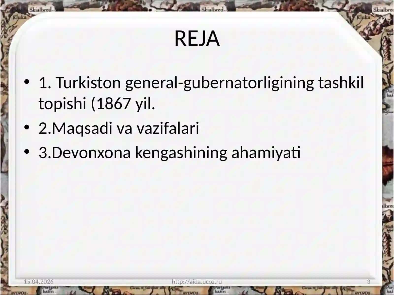 Xin Turkiston General-Gubernatorlik Davlat Shurasi Tarixi 3