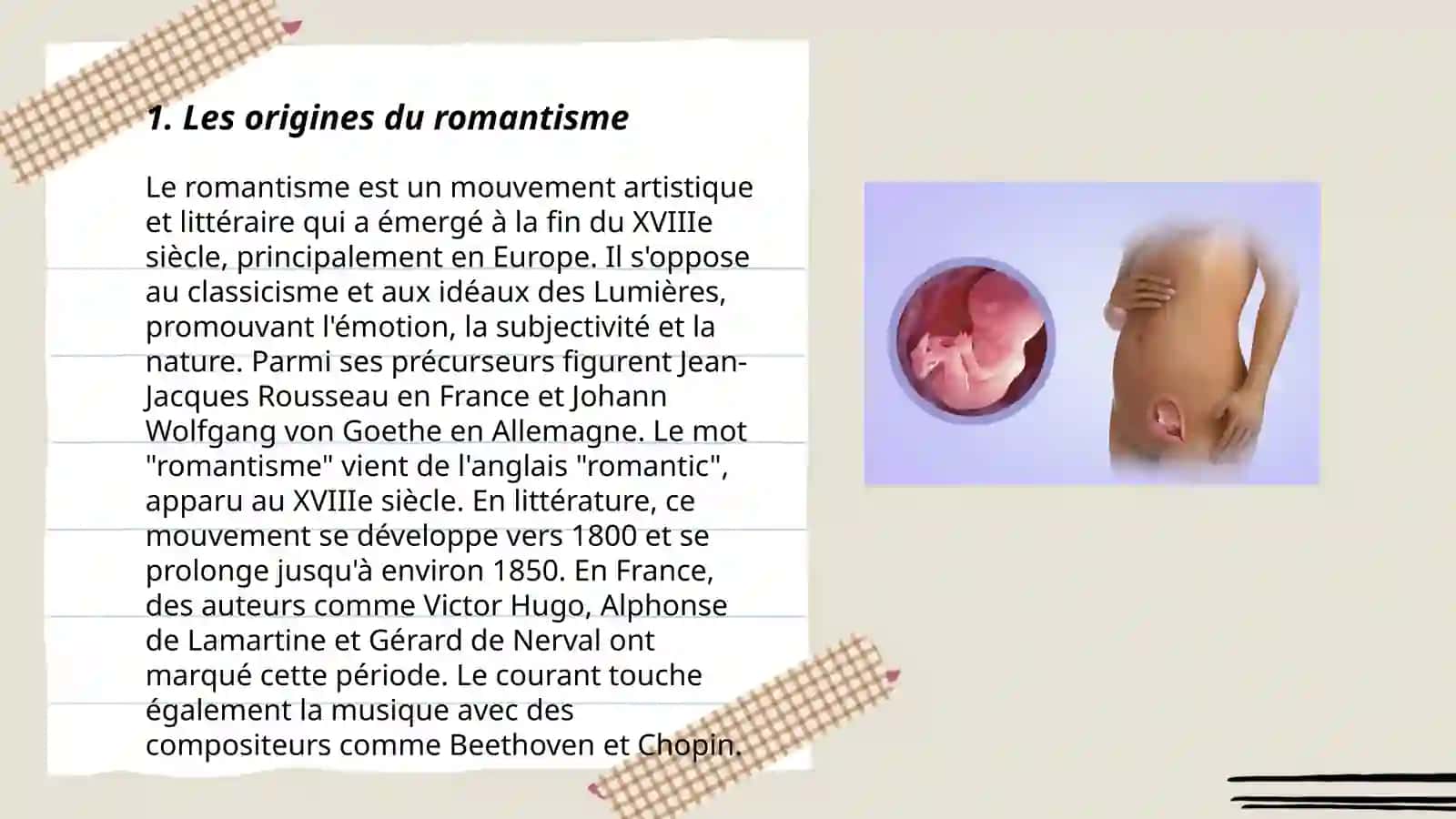 Le romantisme et le réalisme dans la littérature français 3
