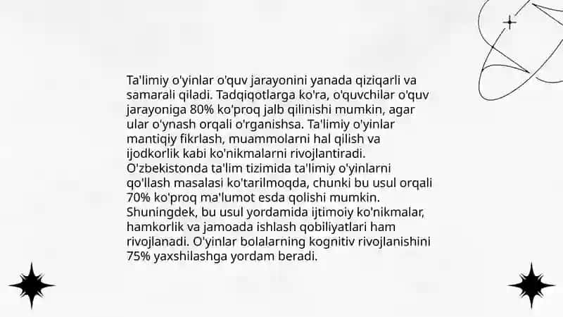 Ona tili darslarida ta'limiy o'yinlarni qo‘llash 3
