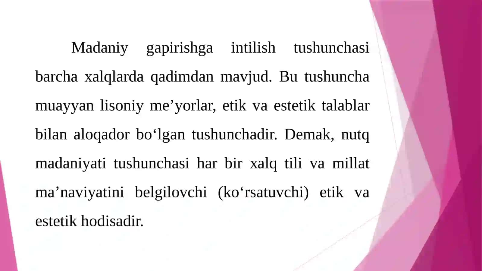 АDАBIY NОRMА VА NUTQ MАDАNIYATI 3