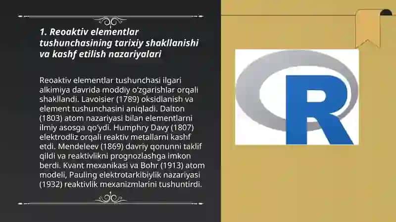 Reoaktiv elementlarning kashf etilishi 3