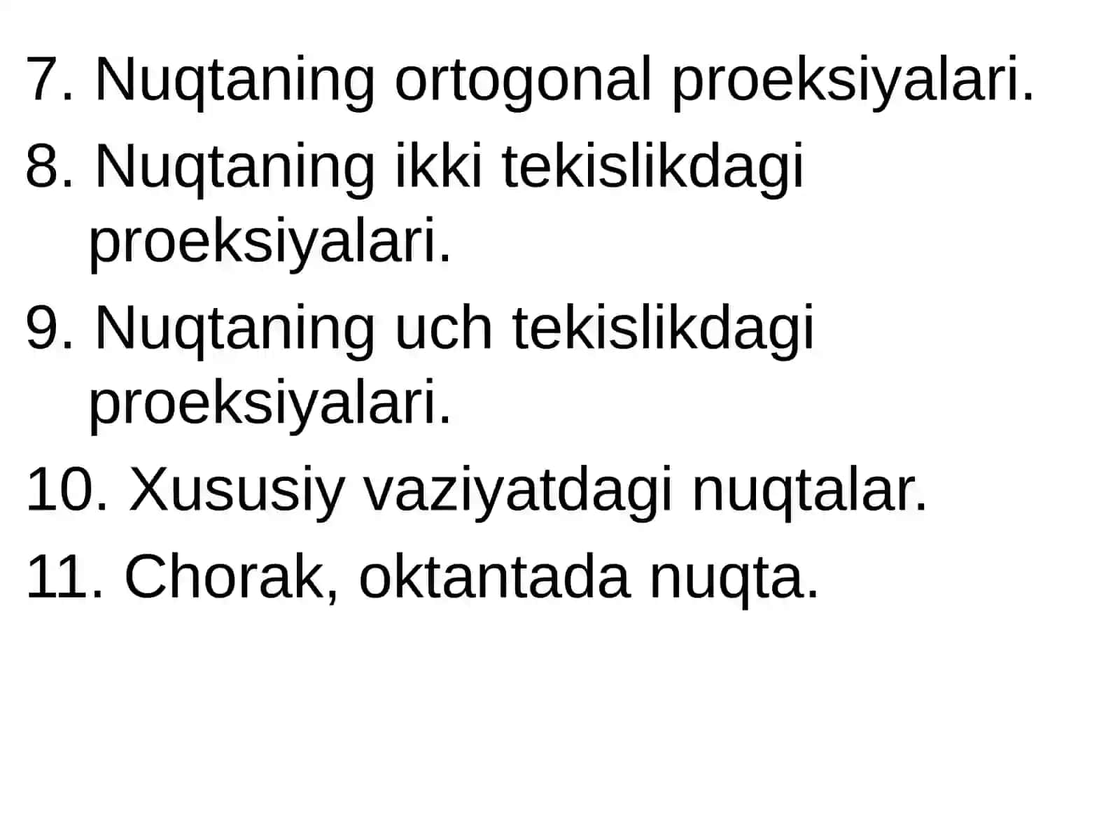 Muhandislik va kompyuter grafikasi 3