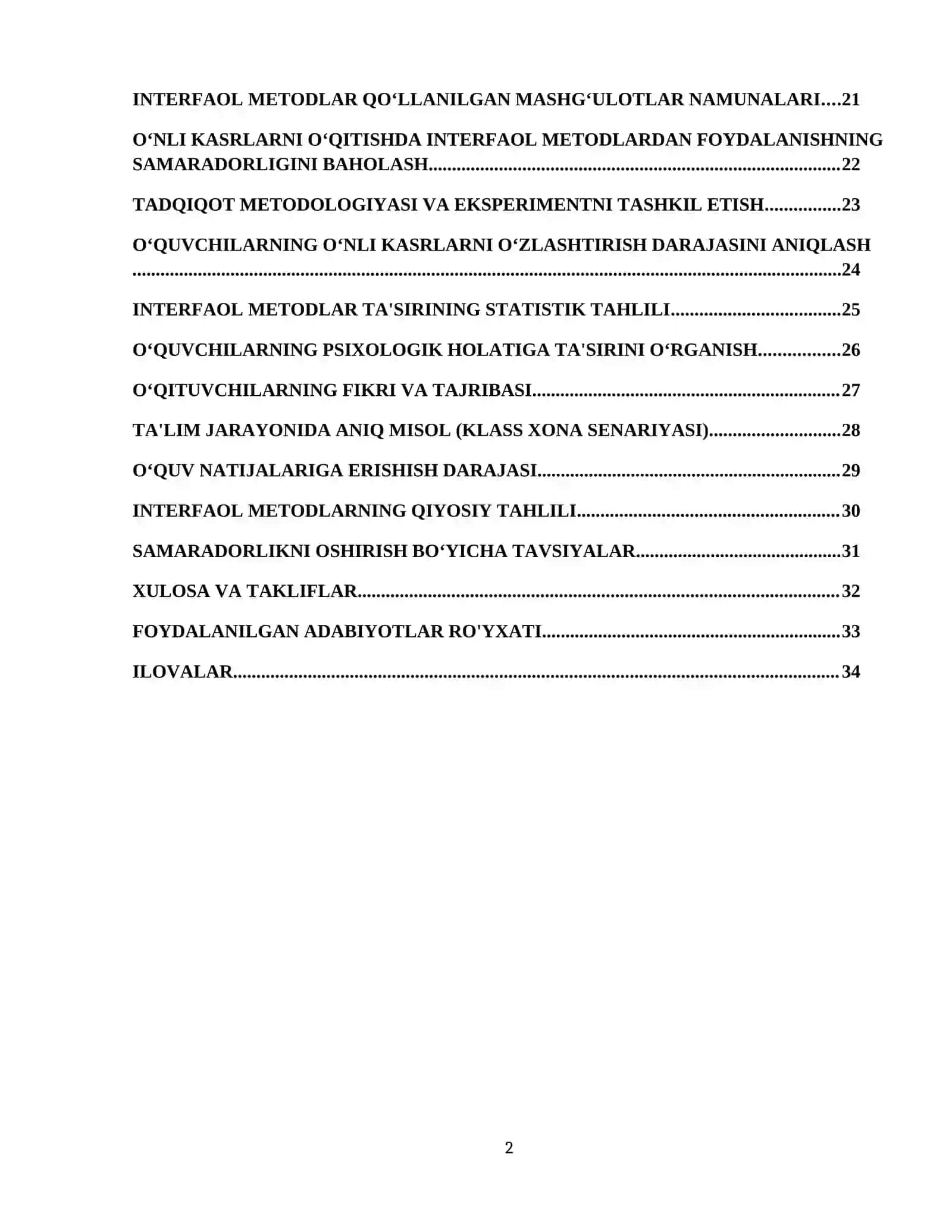 O‘nli kasrlar bilan tanishtirishda interfaol ta‘lim metodlaridan foydalanish 3
