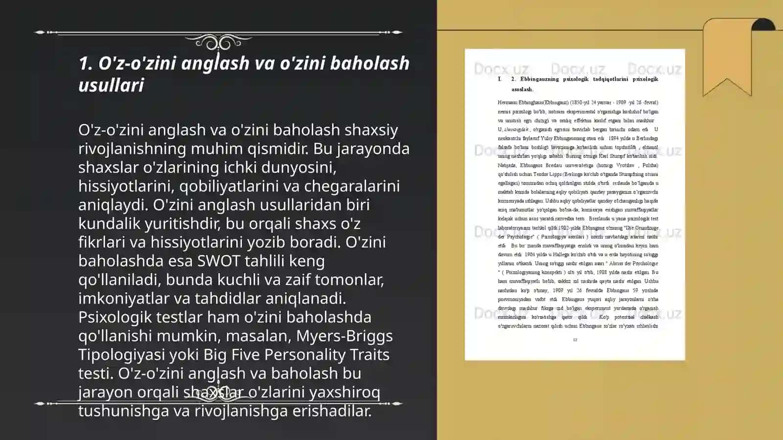 Xotirani rivojlantiruchi psixologik mashg'ulotlar 3