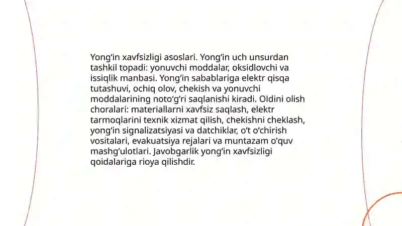 Yongʻin xavfsizligi 3