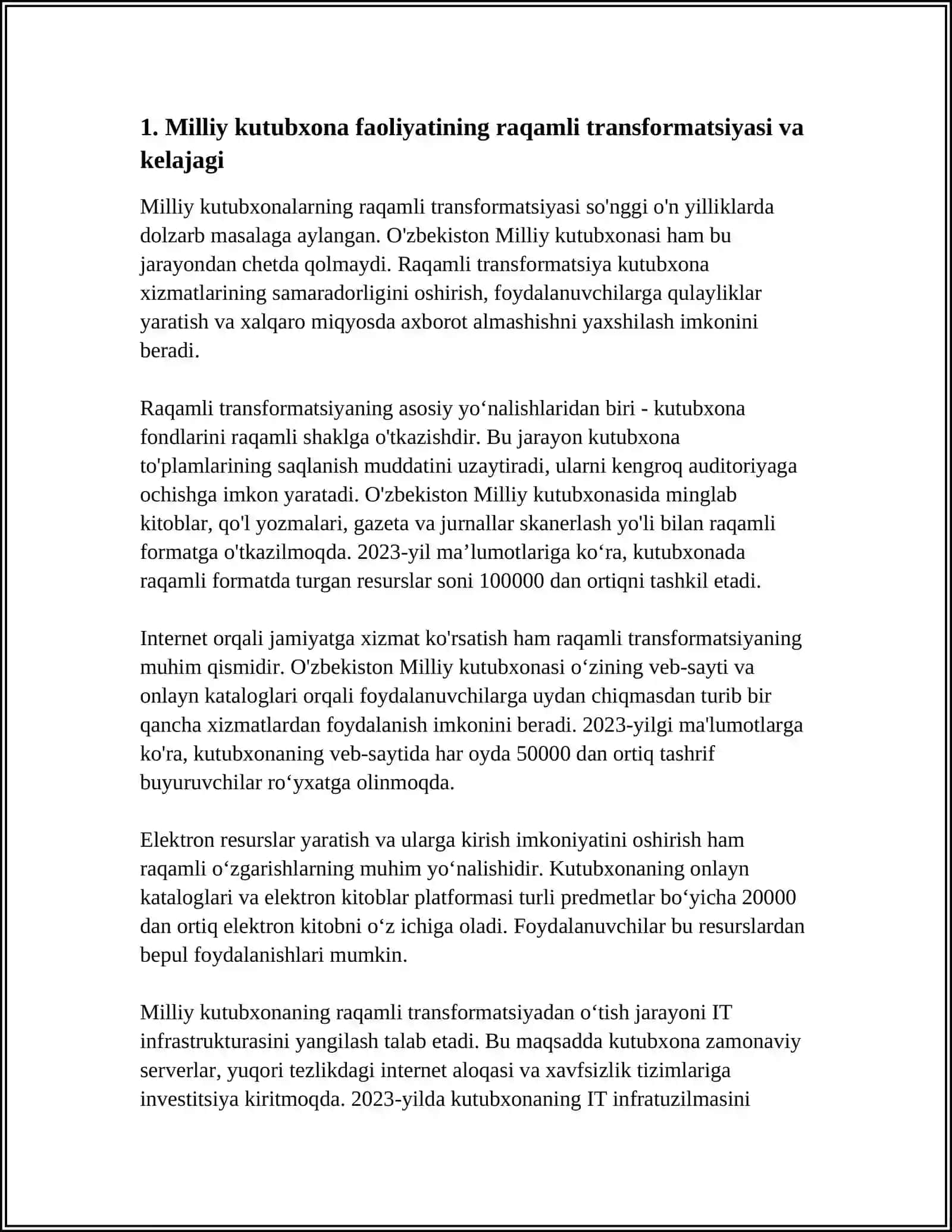 MILLIY KUTUBXONA FAOLIYATINING KELAJAK ISTIQBOLLI 3