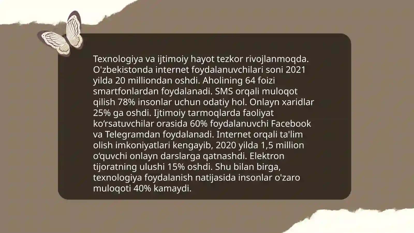 Texnologiya fanining maktab oʻquv rejadagi oʻrni 3