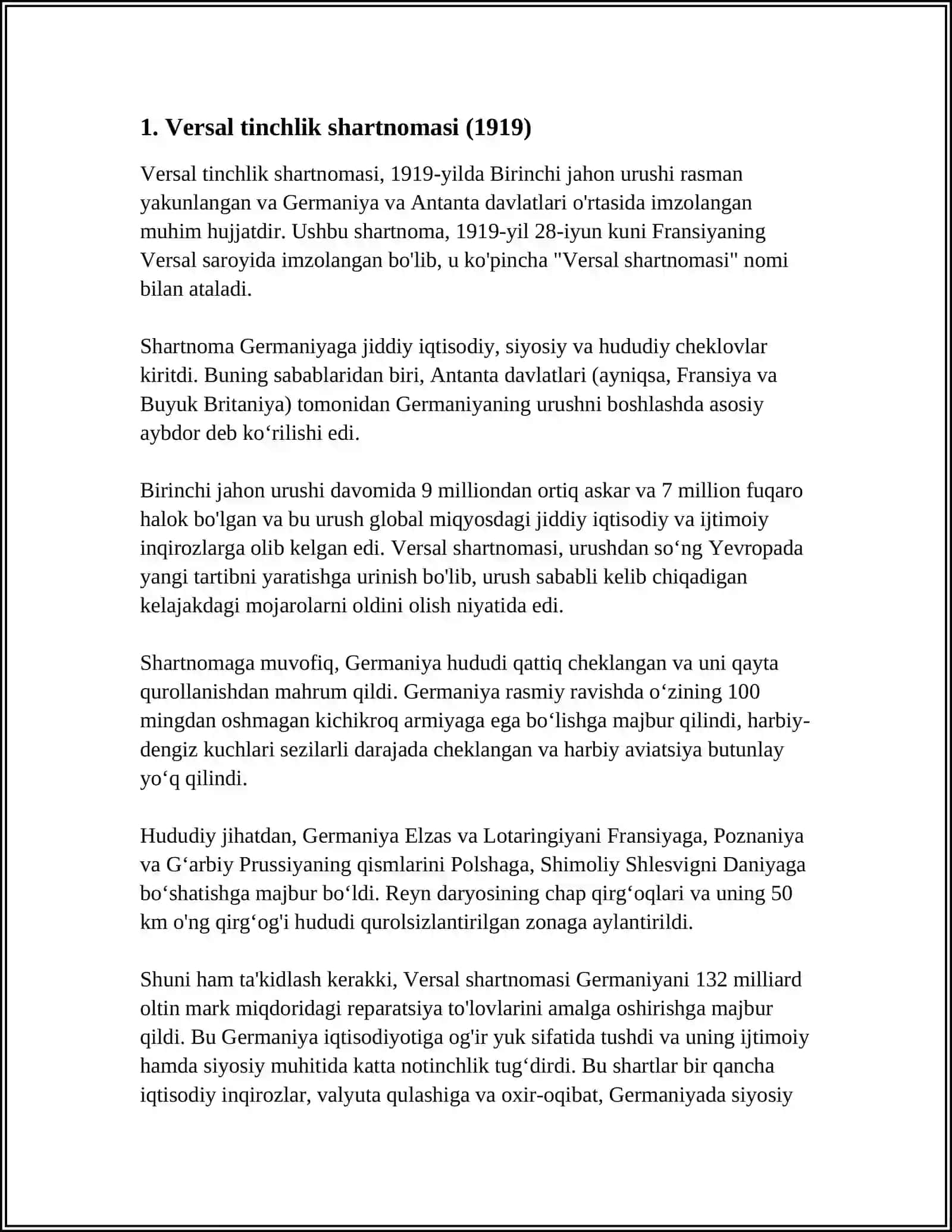 1918- 1980 YILLARDAN YEVROPA MAMLAKATLARINING ENG YANGI DAVR TARIXSHUNOSLIGI 3