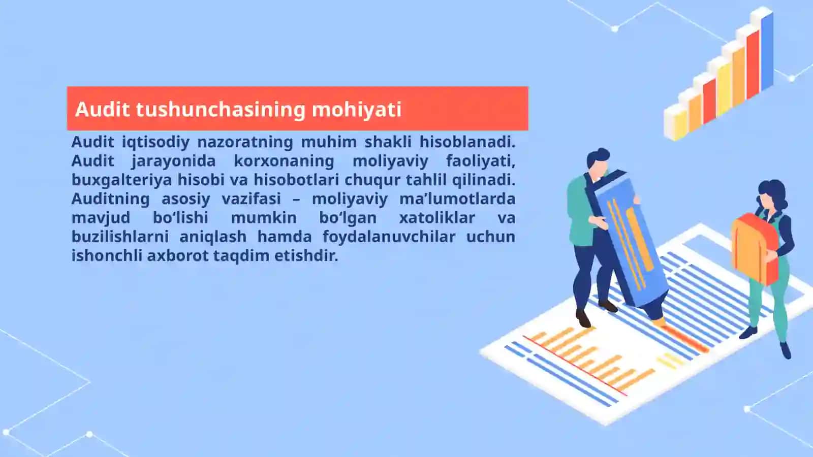 Moliyaviy hisoboti auditi tushunchasi va uning tavsifi 3