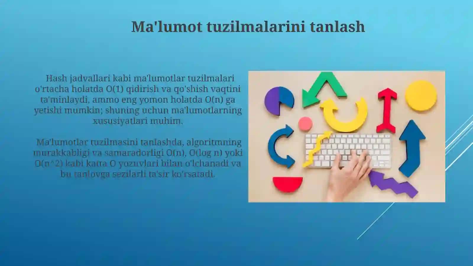 Algoritmni toʻliq tuzish bosqichlari 3