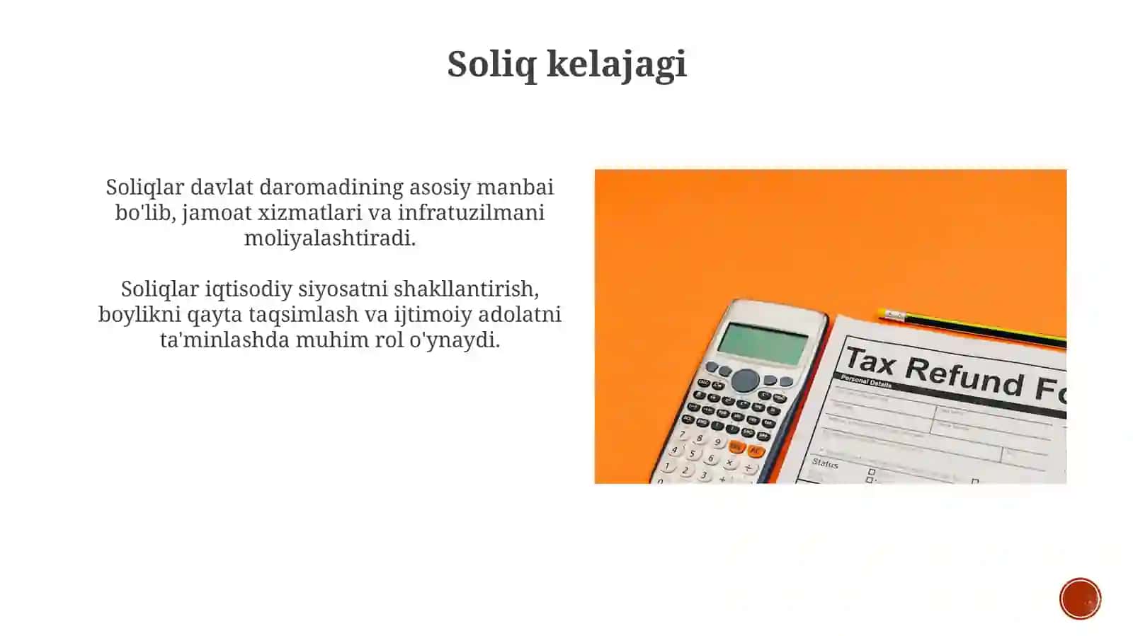 Davlat byudjetida daromadlarinishakllantirishdasoliqlarningtutgano'rnivaahamiyati 3