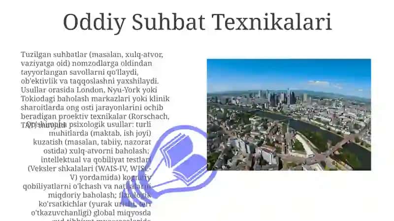 Psixologiya va psixodiagnostikasi asosiy va yordamchi metodlari 3