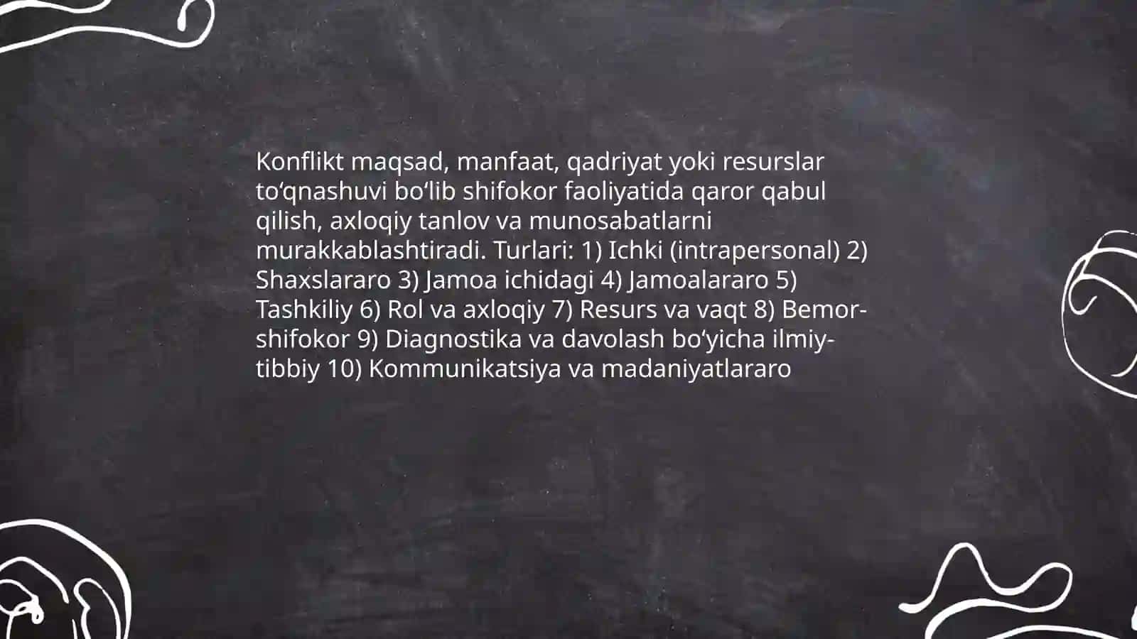 Konfliktlarni boshqarish ko’nikmalari 3