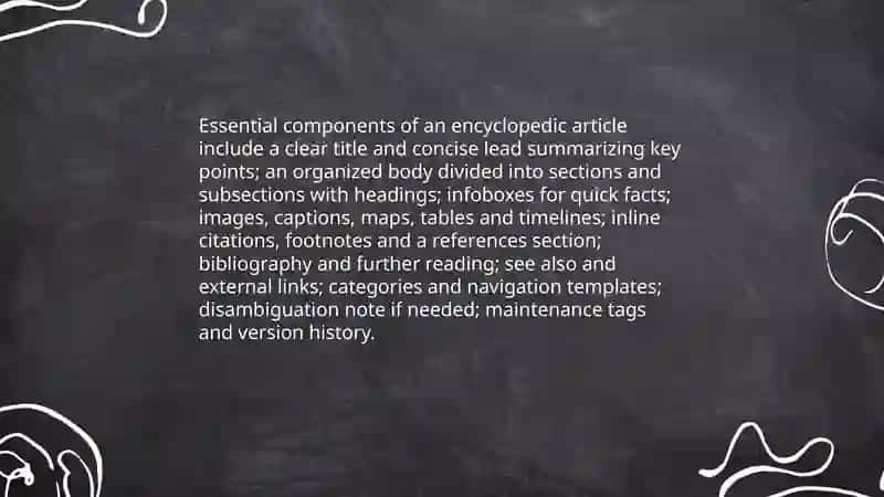 Encyclopedic articles 3