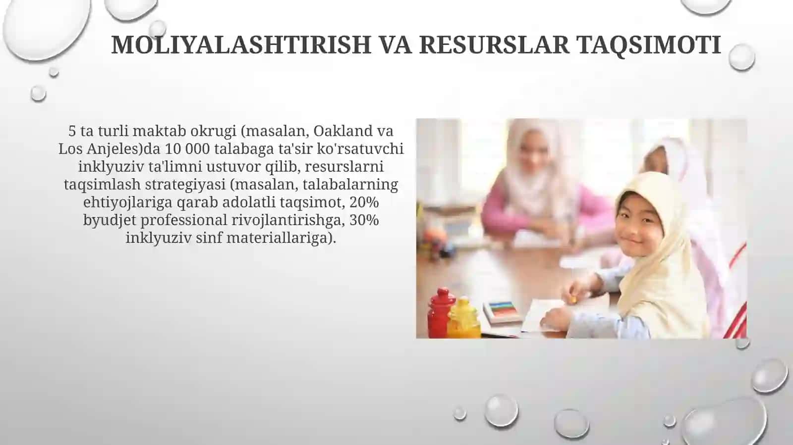 Inklyuziv ta'lim g'oyalarini amaliyotga tadbiq etish bo'yicha turli guruhlar 3