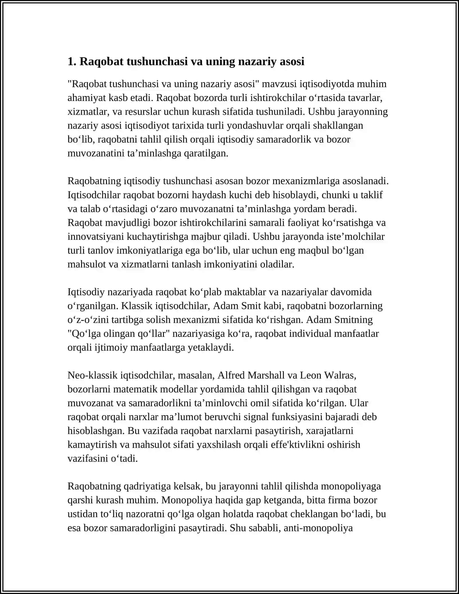 RAQOBAT USTUNLIGI NAZARIYASI VA UNING AMALIYOTI 3