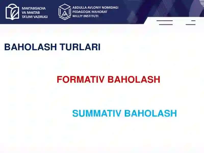 Yangi baholash tizimini joriy etishda O‘IBDO‘ning vazifalari 3