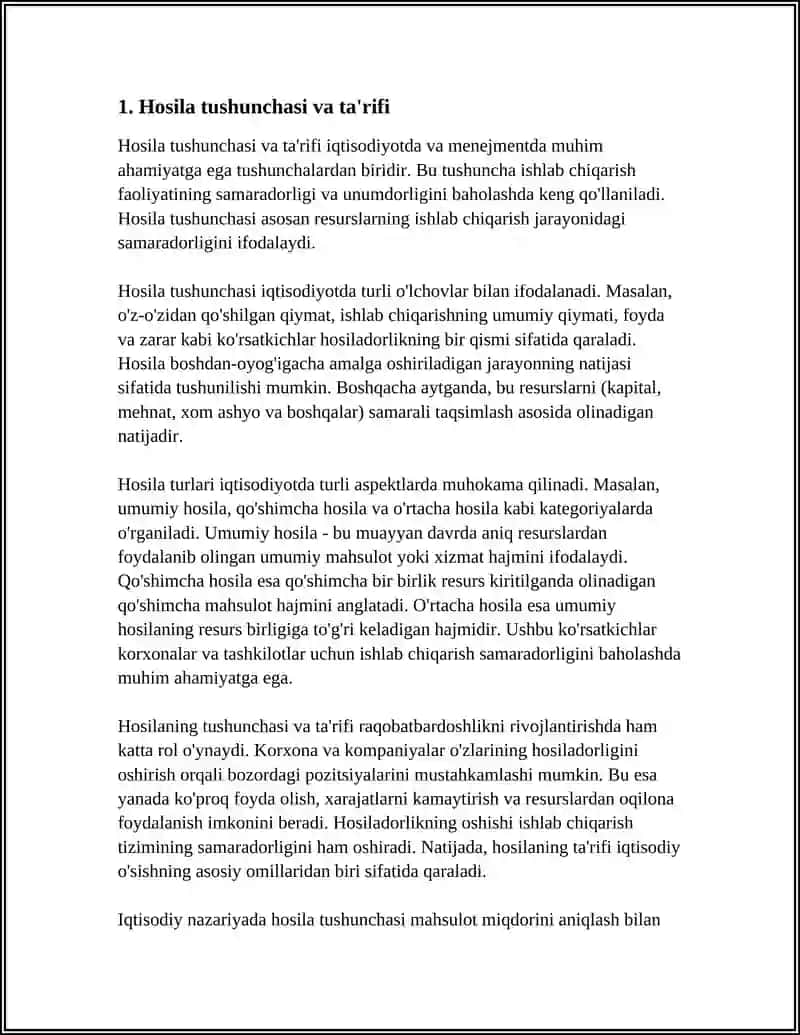 Hosila Tushunchasi.Funktsiya Hosilasini Hisoblash 3