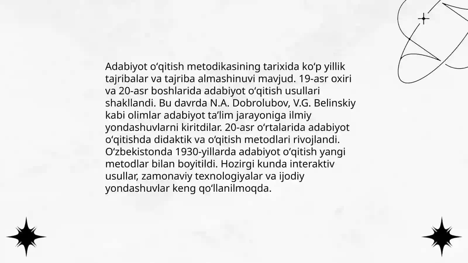 Adabiyot oʻqitish metodikasi tarixi va taraqqiyoti 3