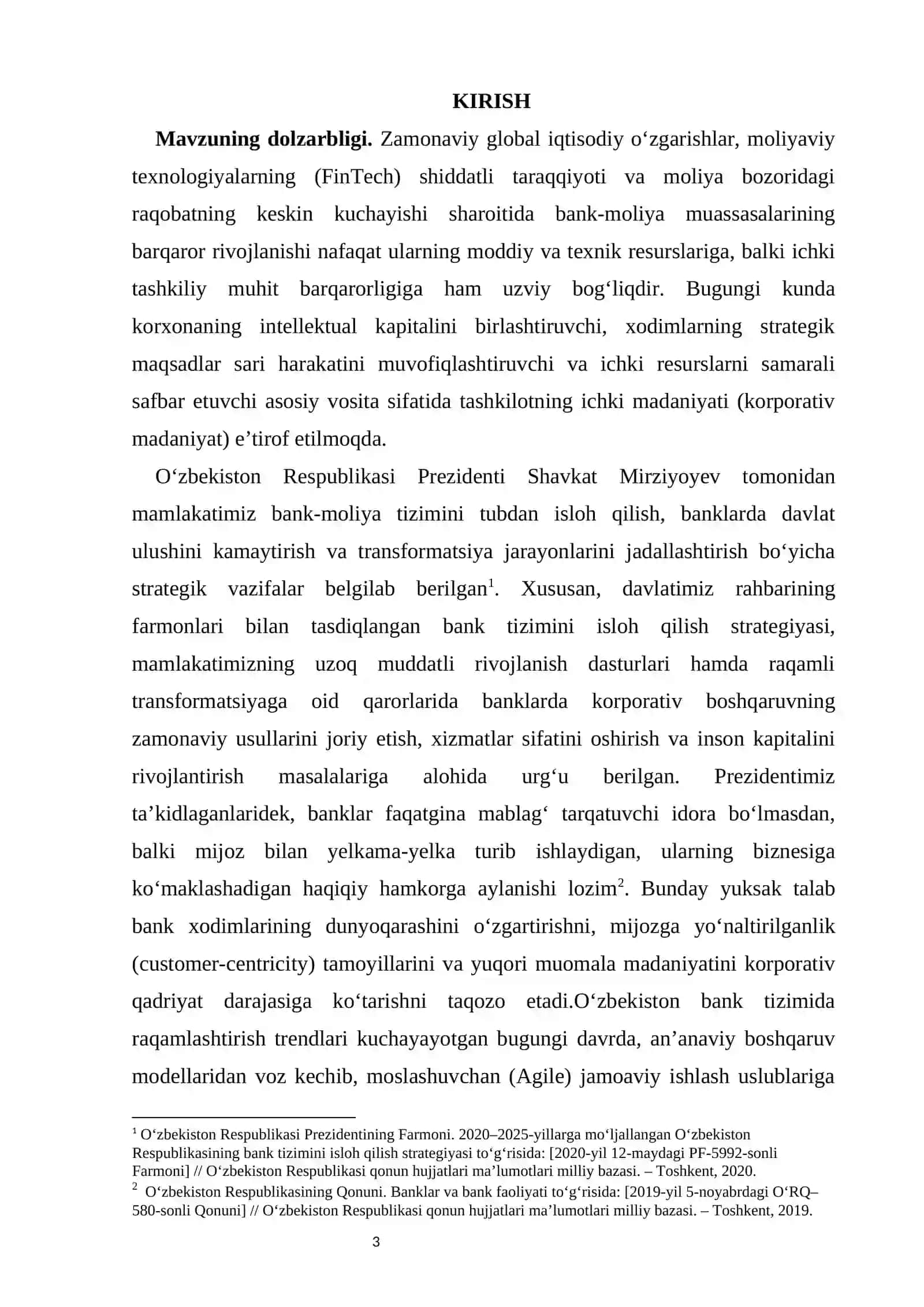 Tashkilotning ichki madaniyati va rahbarning undagi roli (Aloqa Bank misolida) 3