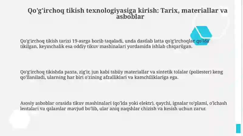 Qo'g'irchoq Tikish Texnologiyasi 3