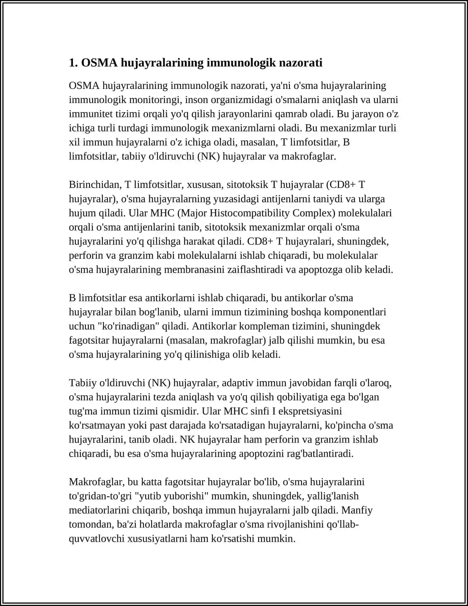 IMMUNOPATALOGIYA OSMA HUJAYRALARINING KELIB CHIQISHIDAGI AHAMIYATI 3