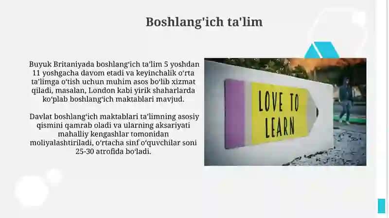 Boshlang'ich ta'lim Britaniyada 3