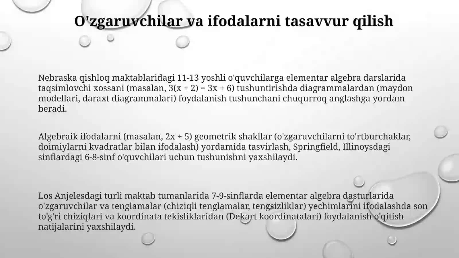 Algebra elementlari 3