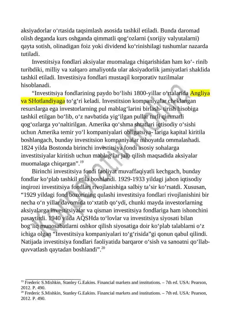 KORPORATIV MOLIYADA KOLLEKTIV MOLIYALASHTIRISH VA XORIJIY KAPITALNI JALB ETISH 3