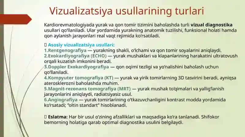 Vizualizatsiya usullari 3