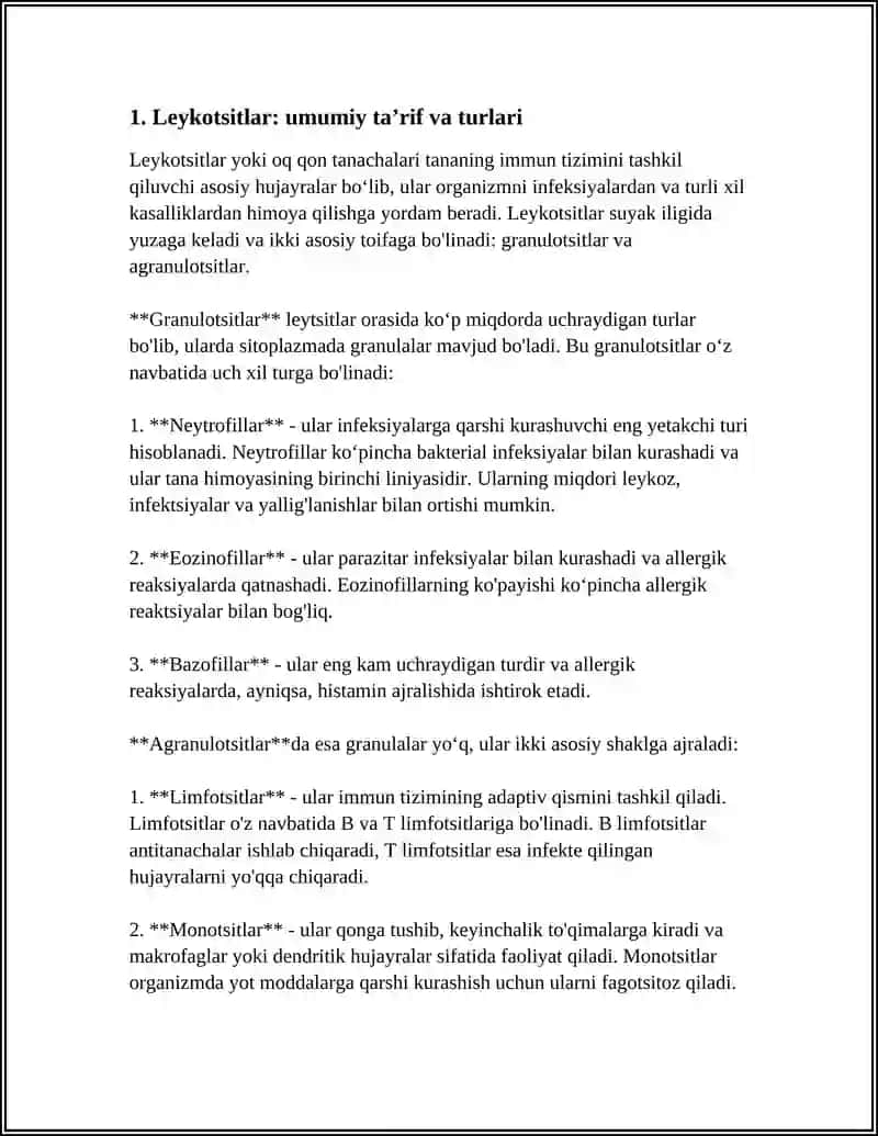Leykotsitlar Qon Guruxlari Rezus Faktor 3
