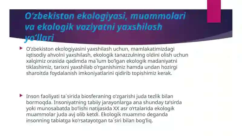 O’zbekistonda ekologik muammolarni bartaraf etishning konseptual asoslari 3