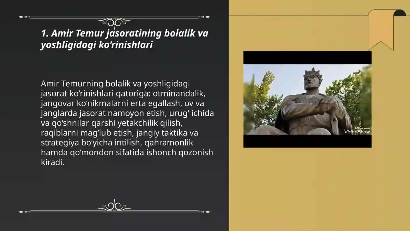 Amir Temur jasorati 3