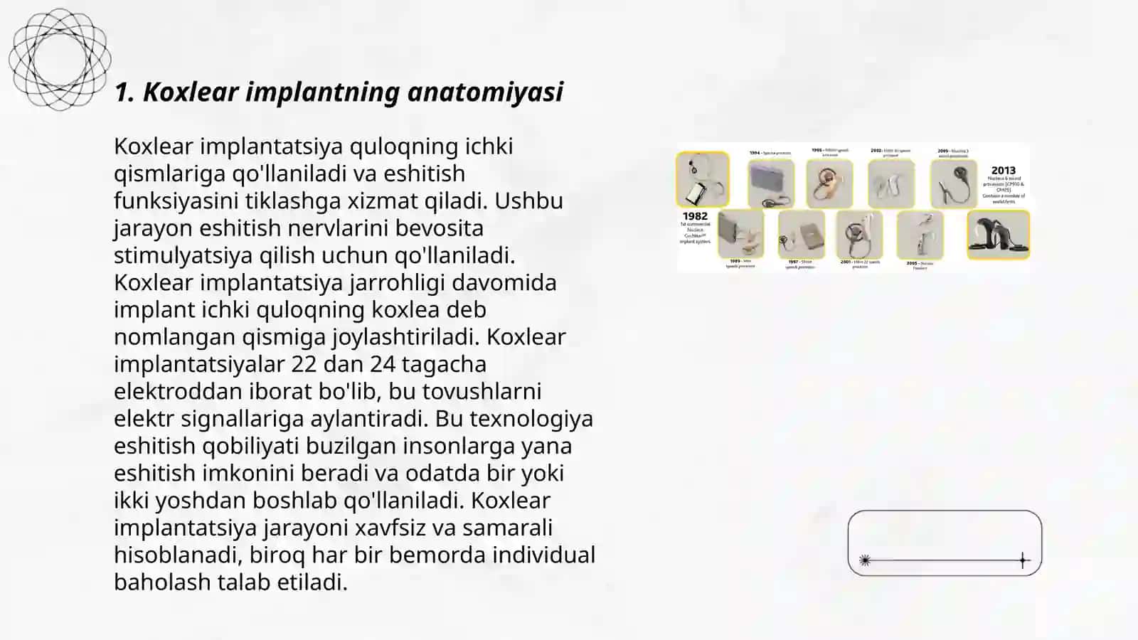 Koxlear implantli bolalar eshituv nutqiy rivojlanish bosqichlari 3