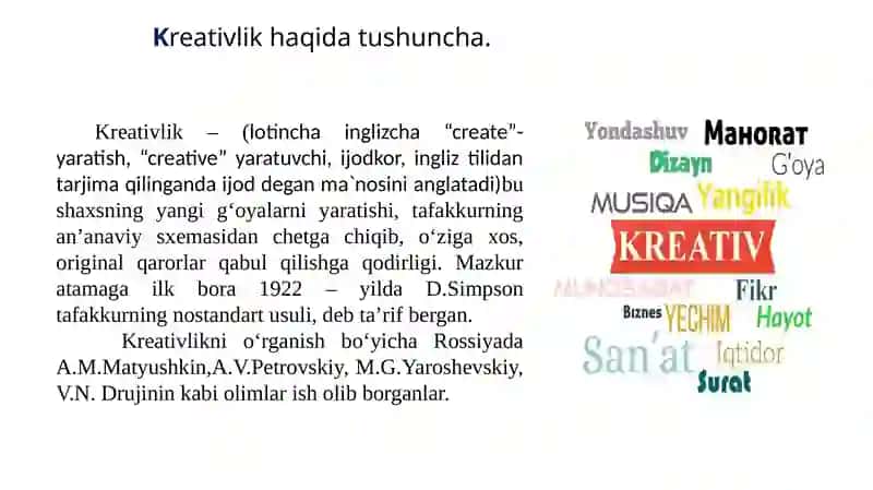 Intelektual va kryativlik 3