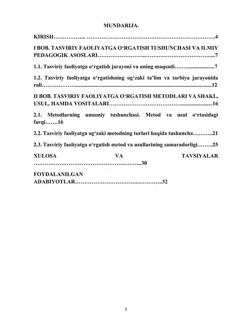 TASVIRIY FAOLIYATGA O‘RGATISHNING OG‘ZAKI METOD VA USULLARI 3