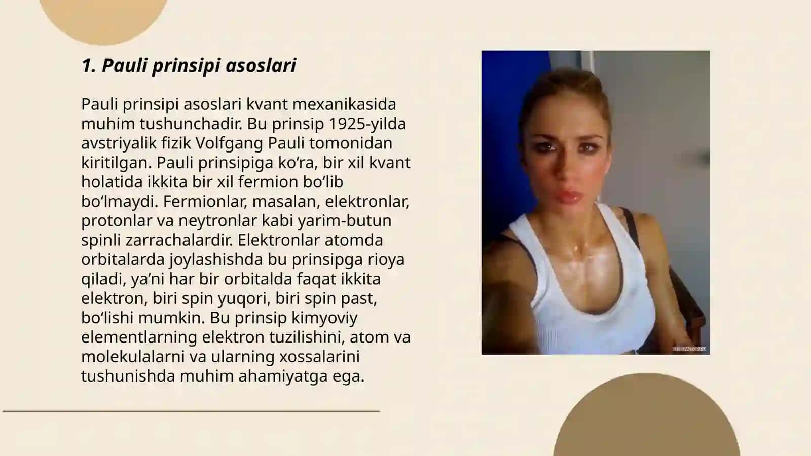 Pauli prinsipi asoslari 3