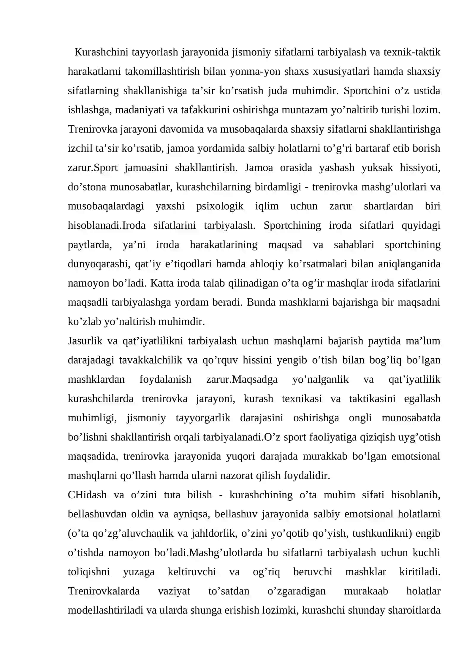 Kurash turlari boʼyicha musobaqa oʼtkazish va hakamlik qilish 3