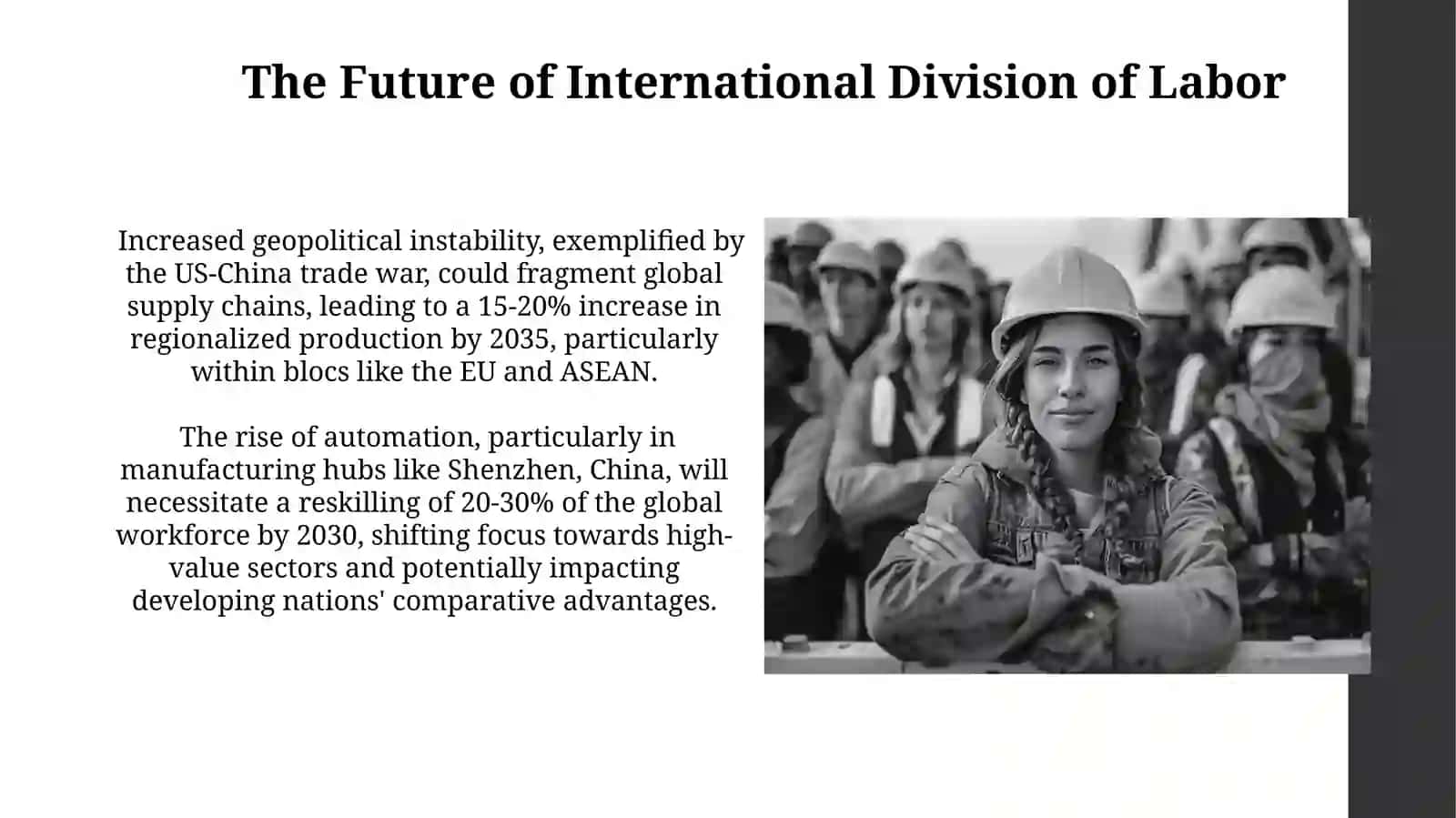 International division of labour 3