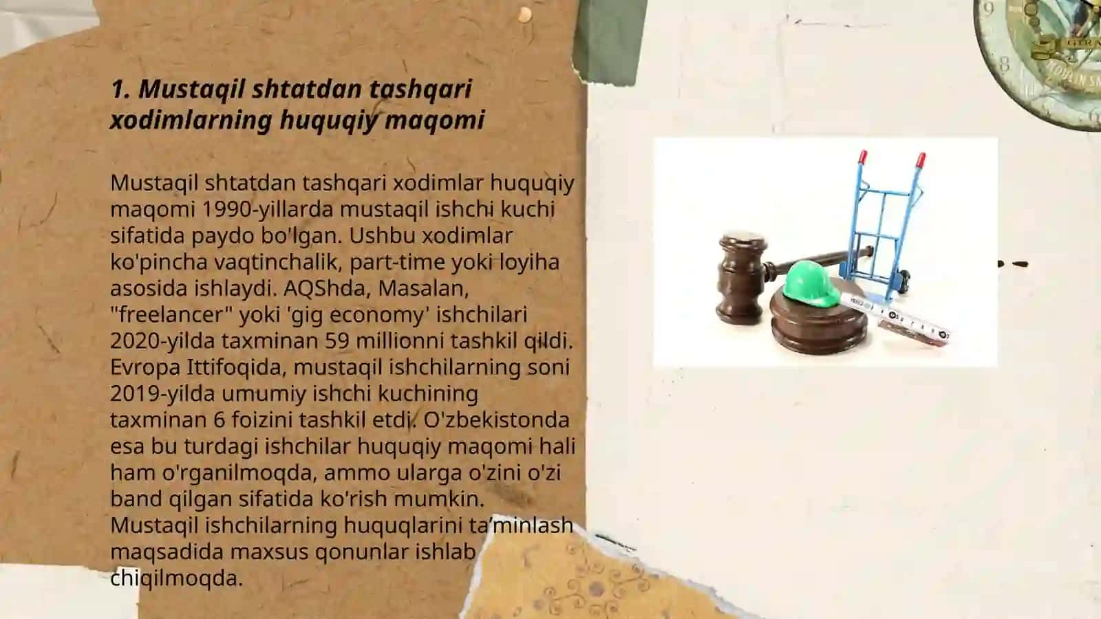 Mustaqil shtatdan tashqari xodimlar mehnati va unga haq to’lashni erkin tashkil etishning o’ziga xos xususiyatlari 3