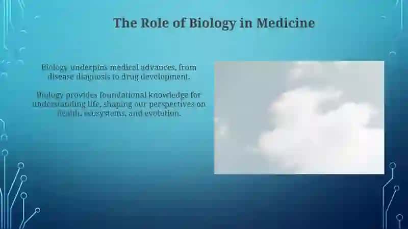 The role of biology in the world 3