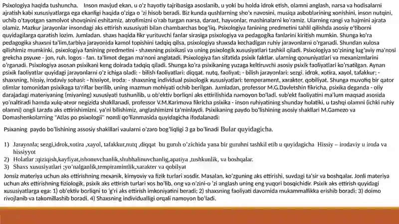 Psixologiyaning tadqiqot metodlari va tarmoqlari 3